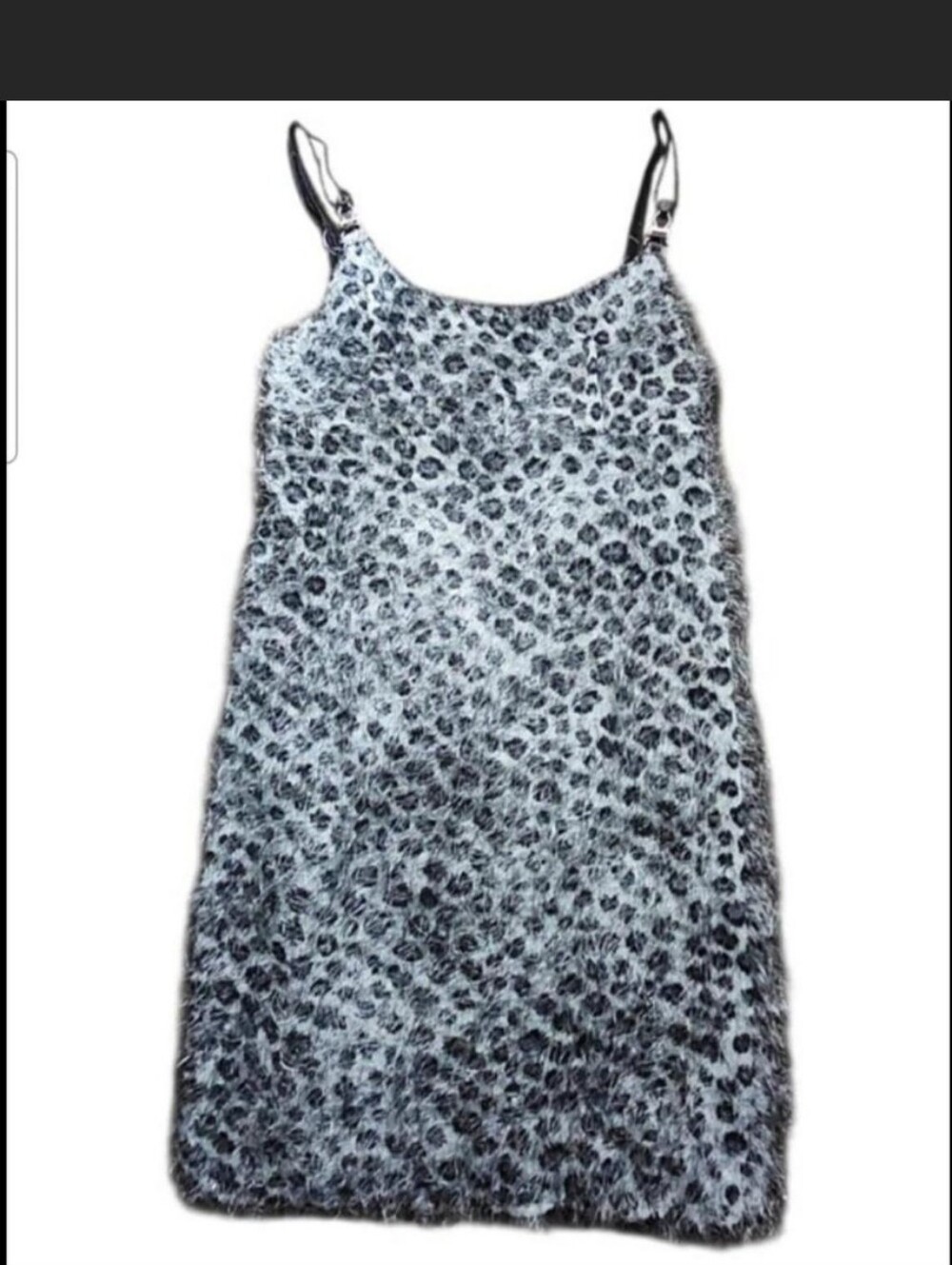 Vintage Lip Service Sparkle Fur Dress Size L